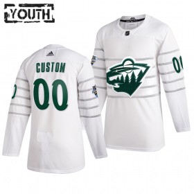 Minnesota Wild Trikot Custom Weiß 2020 NHL All-Star Adidas Authentic - Kinder